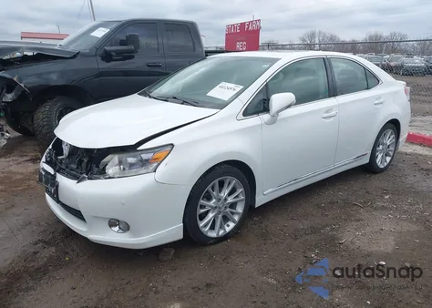 2012 Lexus Hs 250H Premium z USA, uszkodzony, nr VIN JTHBB1BA3C2049084